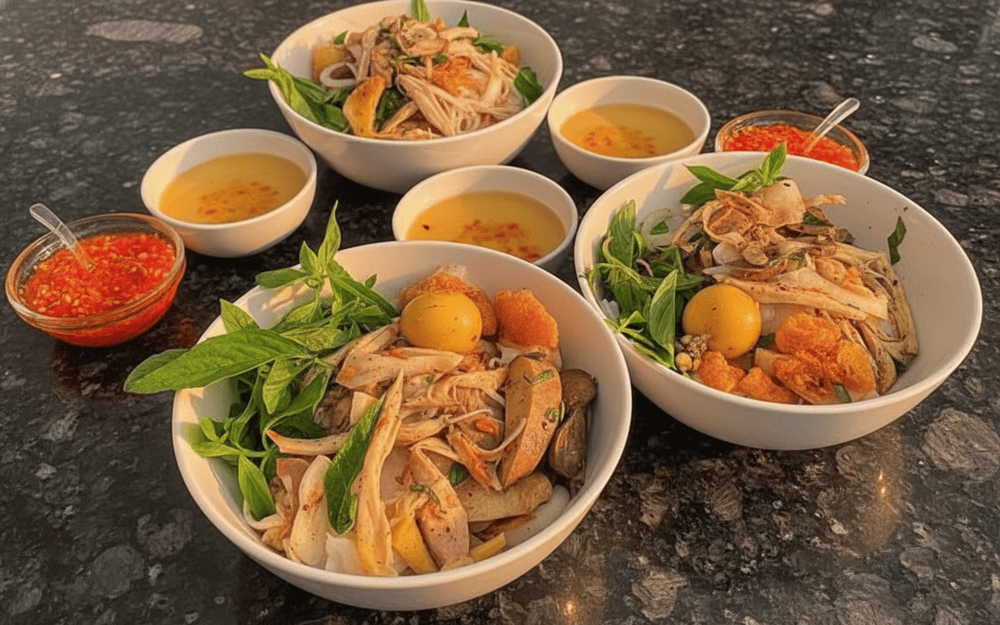 Bánh ướt lòng gà là đặc sản nổi tiếng của Đà Lạt